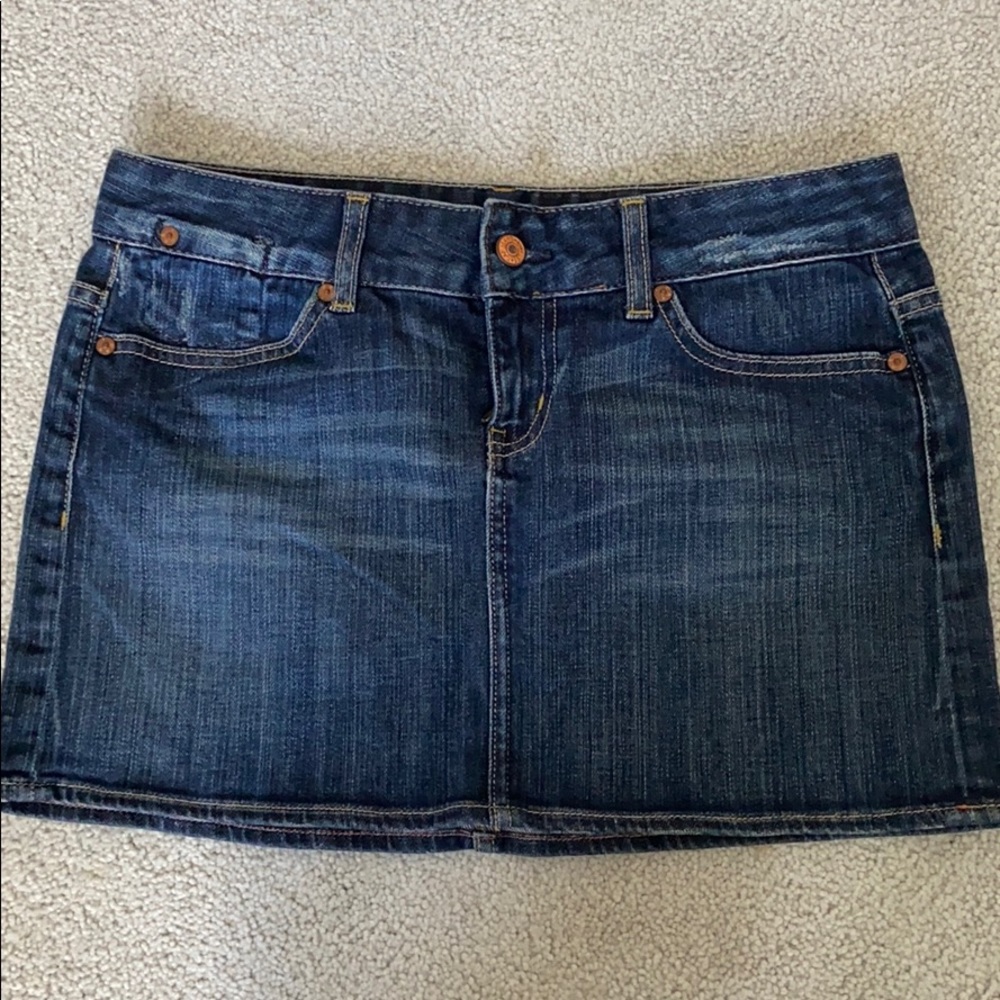Gap jean skirt